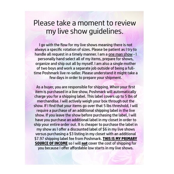 $3 Unlisted Live Show Item - Picture 2 of 4